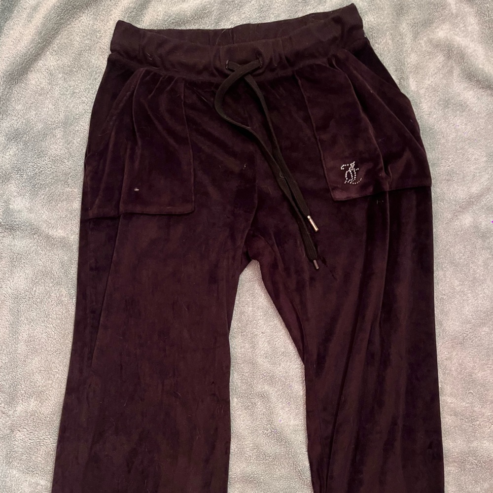 Juicy couture black sweatpants